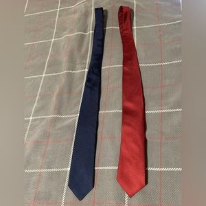 The Tie Bar ties red and navy